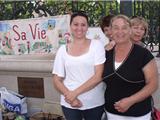 Brocante caritative autour du kiosque  à musique