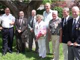 Remise de médailles d'honneur  des Services Bénévoles