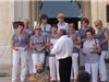 Une chorale interpréta : "astre béni du marin"