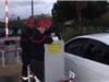 Au parking de l'Esplanade, six jeunes sapeurs pompiers appelaient à la générosité les usagés.