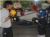 Cours de défense et d'attaque du Boxing club six-fournais.