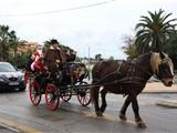 Père Noël en calèche aux Lônes