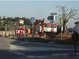 Les travaux ont débuté du côté de l'ancien chemin de Toulon