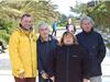 François-Xavier Diaz, à gauche, en compagnie de Jean-Claude Rocquelin, de Chantal Valaige et de Georges Aillaud 