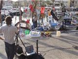 Sur le port, un avant-goût du Festival de la photographie méditerranéenne