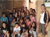Les scolaires découvrent la Tour Romane et le musée Dumas