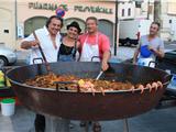 Paella et bal sur la place des Poilus