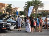 Les belles Mustang sur la plage du Cros