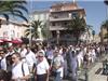 Des centaines de personnes présentes à la marche silencieuse.