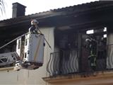 Un incendie a ravagé un appartement