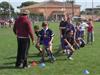 Les moins de 11 ans sont encadrés par Mathieu, Rudy, Franck, Nolan et Olivier.