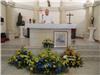 Le Père Peter, curé du Brusc, a célébré la messe dans la chapelle Sainte-Cécile