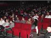 Beaucoup d'ambiance au théâtre Galli mardi.