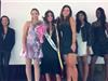 De gauche à droite: Sophie Vezza, 1re dauphine, Océane Morel, Miss Var Mannequin 2011, Alicia Nozzi, 2eme dauphine