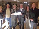 La bibliothèque sonore reçoit un chèque de 1.000 euros du Lions club