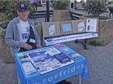 L'antenne de Surfrider Ouest Var a tenu un stand d'information