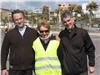 Le père Luciano, Dany Cayol et le père Florian, n'ont pas ménagé leur temps et leurs énergies pour organiser cette journée festive