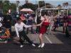 Démonstration spectaculaire de l'école de danse Ramirez.