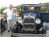 Antoine Ros et José Pini propriétaires de la voiture qui a servi au tournage d'Al Capone