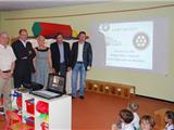 Le rotary club a offert un bel équipement à l'école maternelle du Belvédère
