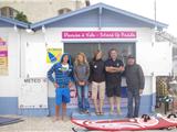 L'école de Windsurf La Cahute inaugure son nouveau look et fête le futur gros évènement d'octobre