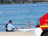 Début de noyade plage du Cros