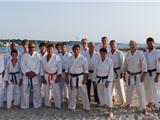 Le Kanku Daï Karate termine la saison... à la plage