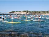 Le stand up paddle a été à l'honneur dimanche