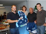 Remise des maillots pour le RC Bruscain