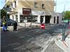 La nouvelle barrière mise en place ce matin même au début de l'avenue Vincent Picareau. Son but est de réguler l'accès les jours de marché 