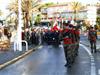 Le 54ème RI d'Hyères mène le cortège...