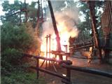 Le feu à Coudou Parc !