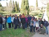 Les Amis de Janas et du Cap Sicié visitent la chapelle Pépiole et la mine de fer