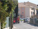 Incendie dans une villa