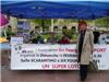 Genevieve Levy, députée du Var, première adjointe à la ville de Toulon, en visite sur le stand de Six-Fours Handisport