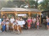 Le Kiwanis Joséphine Baker et les enfants d'Autisme PACA au Pony's Ranch
