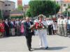 Le capitaine de vaisseau Carmagnole (société des membres de la légion d'honneur) avec le lieutenant colonel Molines.