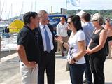 Visite de la ministre Marie-Arlette Carlotti