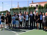 Les nouveaux courts du TCM de Carredon inaugurés samedi matin