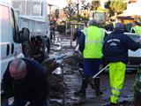 Le CCFF et le Service Sécurité Plages  viennent en aide aux sinistrés de l'est varois.