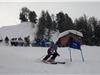 Les skieurs ont tenté de réaliser le meilleur chrono possible en slalom géant