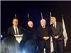 Hubert Falco, Horace Lanfranchi, Michel Vauzelle et Frédéric Cuvillier, à l'heure de l'inauguration