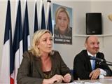 Marine Le Pen en visite à Six-Fours