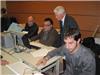 Au bureau centralisateur, salle Jean Moulin, sous le regard vigilant de Richard Tognetti, adjoint aux élections