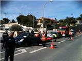 Accident sans gravité avenue Laennec