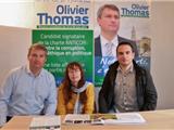 L’appel d’Olivier Thomas pour le second tour: « Ne craignez pas de changer de maire. »