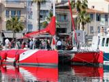 Le Catamaran Ciao baptisé au port de Sanary