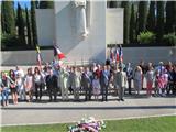 Ollioules en pèlerinage au cimetière américain à Draguignan