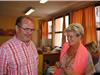 Yves Draveton, adjoint aux affaires scolaires et Isabelle Lochet, Inspectrice de la circonscription Six-Fours, La Seyne, Ollioules