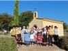 Le Cercle de San Nari et La Coustiero Flourido devant la petite Chapelle de la Vernette